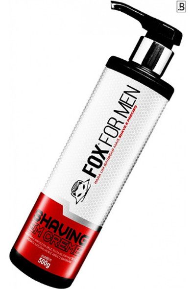 Shaving Shave Shavim Refrescante Com Creme Incolor 500g Fox 1