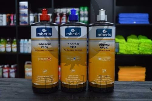 Combo Pastas De Pulir Roberlo C900 + F910 + Uf920 1