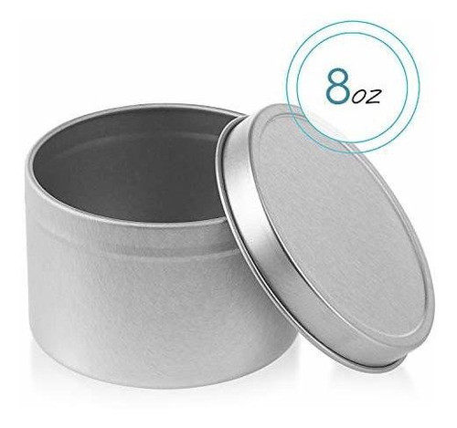 Frascos De Hojalata Para Velas De Hearth & Harbor Para Hacer 1