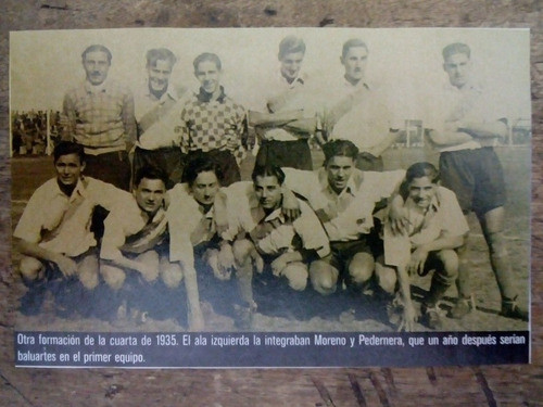 Recorte River Plate Cuarta Año 1935 0