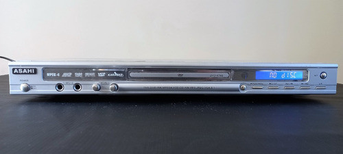 Reproductor De Dvd Asahi Usado Mod.: 478b Sin Control Remoto 0