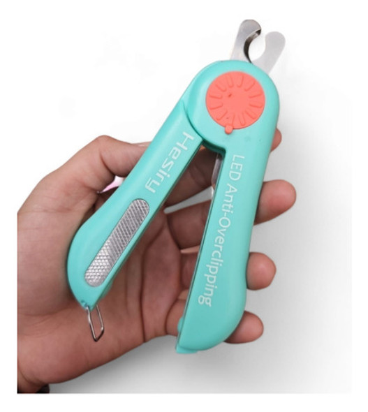 Corta Uñas Pinza Alicate Luz Led Gatos Perros Lima Mascotas® 1