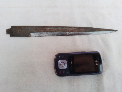 Antigua Hoja Facón Puñal Cuchillo Incufi Acero Sueco Ind Arg 0