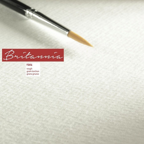 Bloco Hahnemuhle Britannia 300g/m2 36x48 Rough 12 Folhas 1