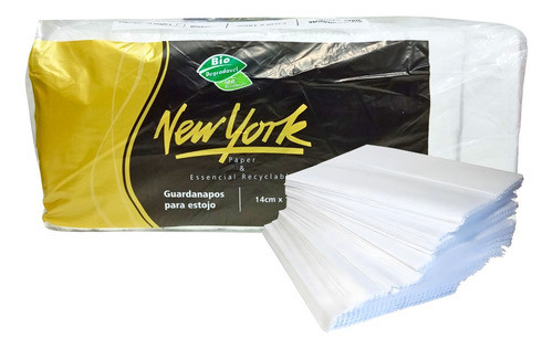 Papel Tv Guardanapo Branco Descartável Pacote 1 Uni Absorção 0