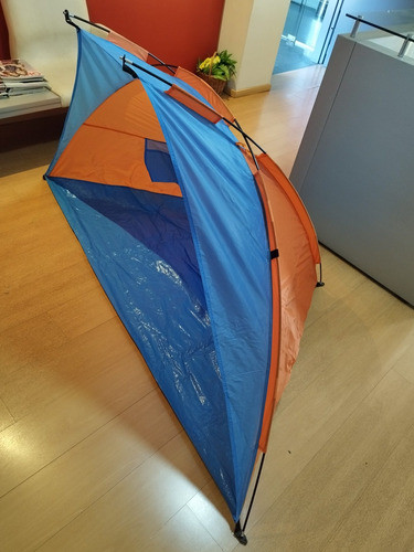 Carpa Playera Paraviento Refugio De Playa Cambiador + Bolso 1