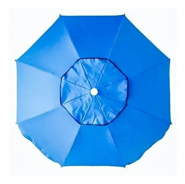 Sombrilla Playa Grande Caño Reforzada 2 Mts La Mejor!!! 0