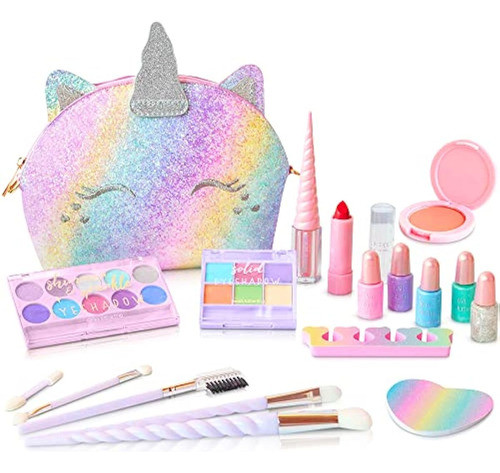 Kit De Maquillaje Real Para Niñas: Sin Talco, 0