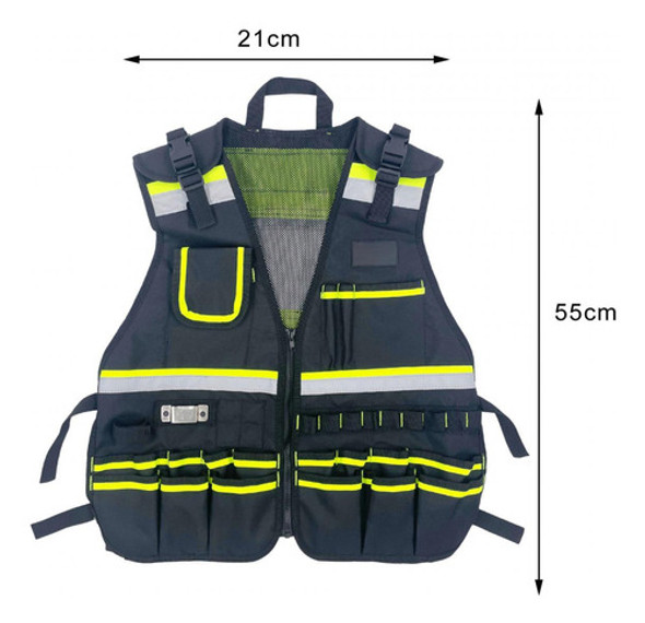 Eletricista Ferramenta Colete Saco De Armazenamento Titular 1