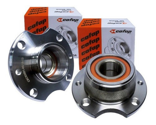 Par Cubo De Roda Traseiro Com Rolamento Cofap Uno 1.0 2006 0