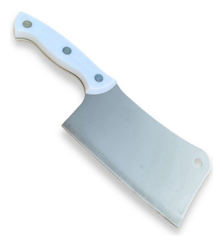 Cutelo 7  Lâmina Inox Afiada Carnes Vegetais Resistente 1uni 0