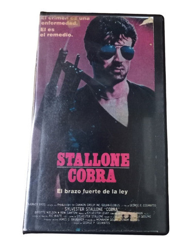 Cobra Silvster Estallone Vhs ..leer Bien 0