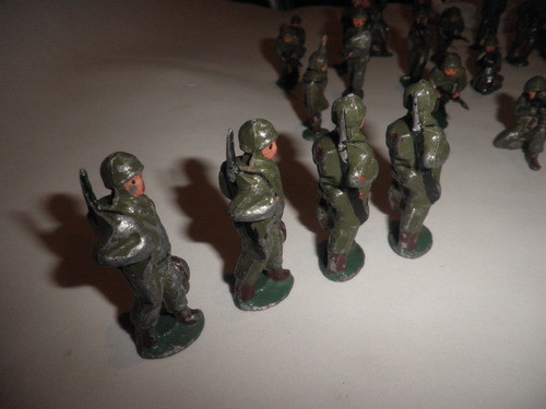 Antiguos Soldaditos Plomo Huecos 54 Mm Simil Herald X Unidad 1