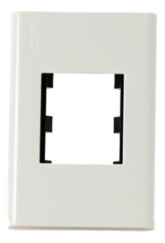 Plaqueta 3 Modulos Linea Duomo Blanco Mf Shop 0