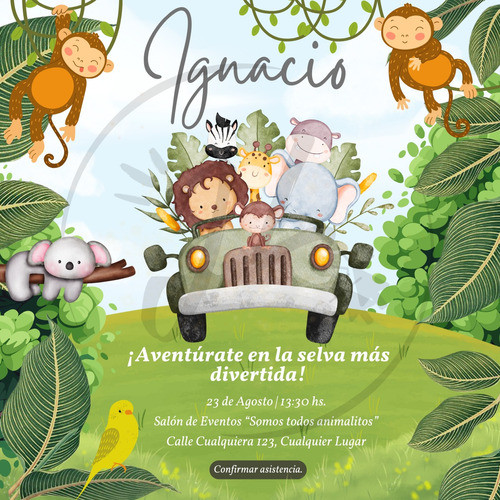 Diseño Invitación Digital Personalizadas 0
