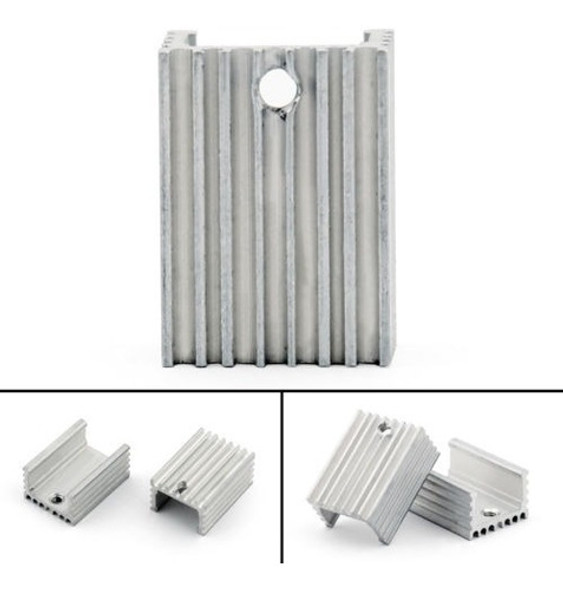 10pc Disipador De Calor Cooler 15x10x21mm Radiador De Potenc 0