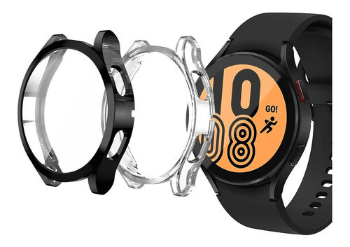 2 Protectores Para  Samsung Galaxy Watch 4 44mm 0