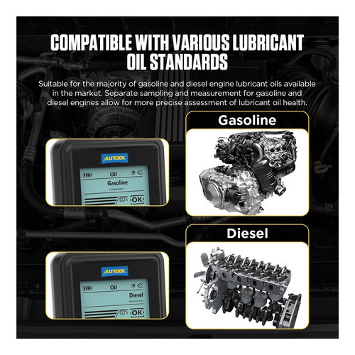 Testador De Qualidade De Óleo De Motor Para Veículos 1