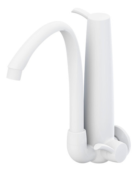 Torneira Filtro Purificador Cozinha Parede Branca Abs Tigre 0