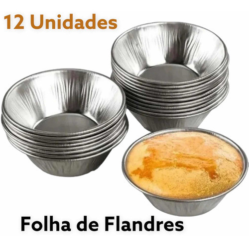 Kit 12 Formas Para Mini Empada N°2forminha Salgados Festas 0