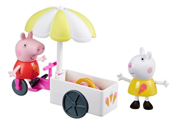 Peppa Pig Con Carrito De Helados F2189 F8086 Hasbro 1