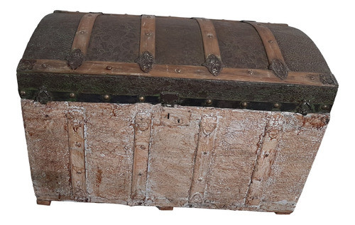 Antiguo Arcon Madera Chapa 90x50x60cm No Envio X Tamaño Peso 0