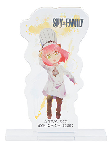Standee Spy X Family Anya Forger Chef Mission Start Bandai 0
