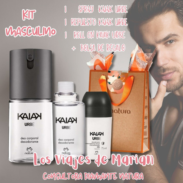 Kit #02 Masculino Kaiak Urbe Natura Los Viajes De Marian 1