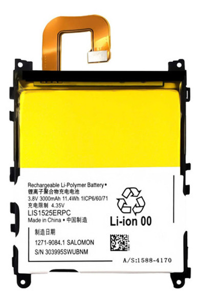 Bateria Lis1525erpc Para Sony X1 Lis1525erpc Con Garantia 0