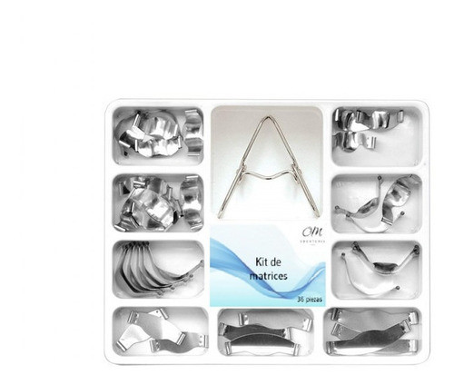 Kit De Matrices De 36 Piezas Con Clip Odontología 0