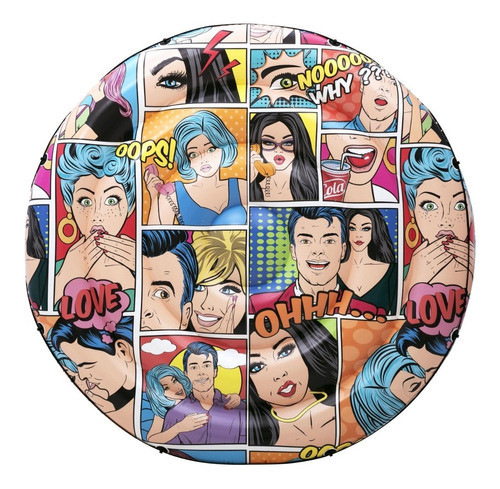 Colchoneta Inflable Modelo Pop Art 188cm Bestway 43264 1
