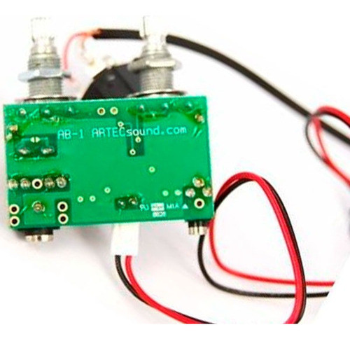 Piezo Electrico P/ Guitarra Artec Ab1 2 Potenciòmetros 0