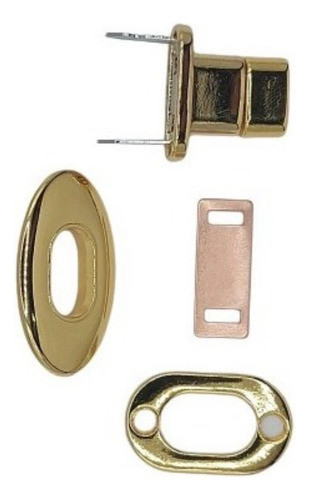 10 Und  Fecho Torniquete Para Bolsa Crochê  Ideal Artesanato 1