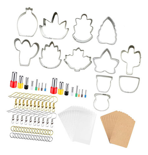 Cortador De Argila De Polímero 128x Para Brincos Brinco De A 0