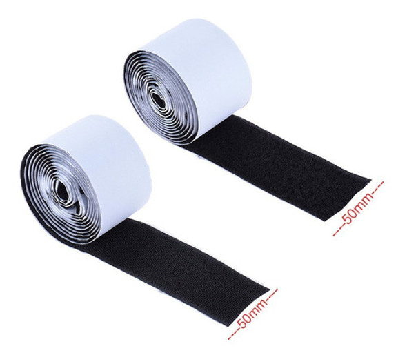 Velcro Adesivo De Pedal Fixação Dupla Face 5 Cm 2 Mts Fita 0