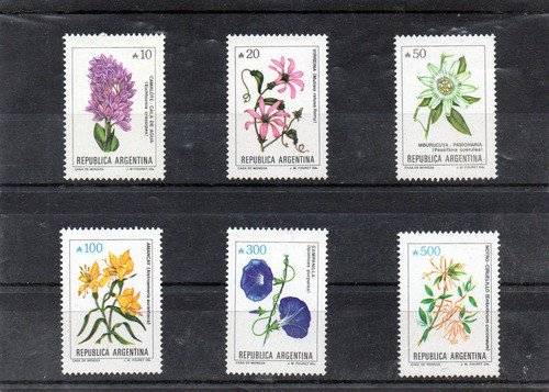 Argentina 1989, Mt N° 1765/70 Serie Completa Mint. Mira!!! 0