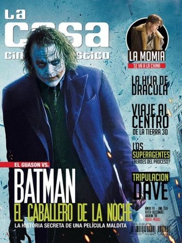 La Cosa #145 Jul 2008 Guason Jocker Heath Ledger Batman 0