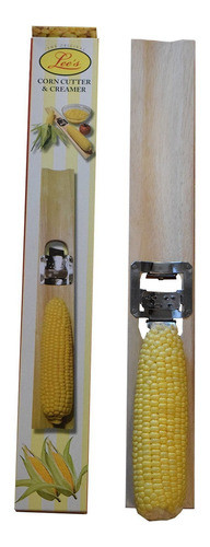 Harold Import Company Lee - Cortador De Maíz De Madera Aju. 0