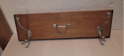 Perchero Antiguo Madera Dura No 2  50 X 20 Cns 0