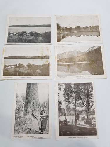 Antiguas Láminas Bariloche 1930 Horizontes Nuevos Mag 58198 0