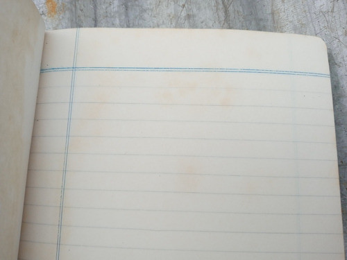 Antiguo Cuaderno D.g.s.e De 100 Hojas Rayadas Uso Oficial 1