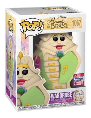 Funko Pop Disney La Bella Y La Bestia Wardrobe Funkon 2021 0