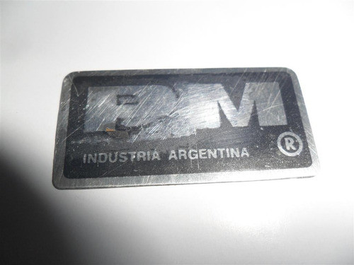 Chapa Hojalata Marca Pm Aluminio Herramienta Maquina 0