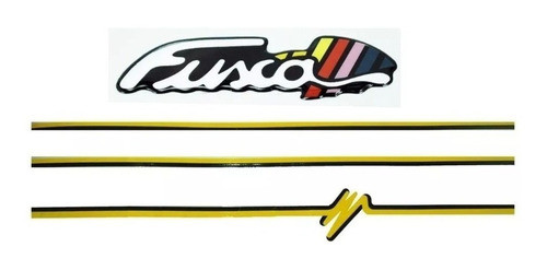 Kit Adesivo Filete Fusca Itamar 1993 0