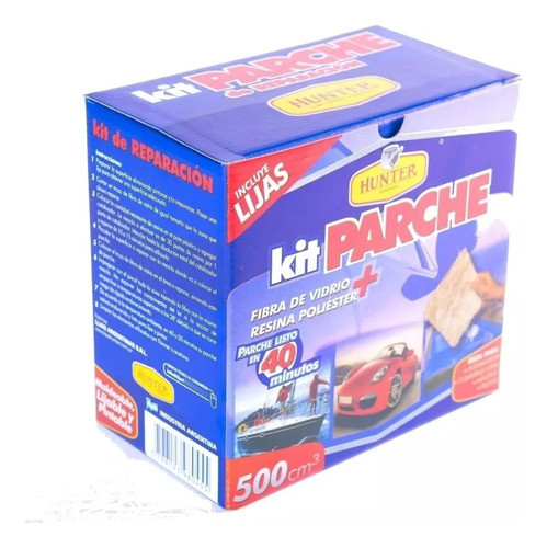 Kit Reparacion Piletas Plastico Paragolpe Auto Trimas 500gr 0