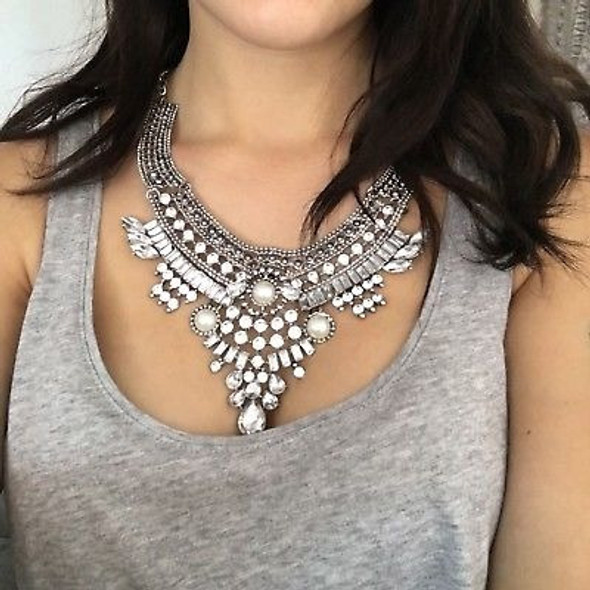 Las Mujeres De 2018 Collares Y Colgantes Vintage Cristal Max 0