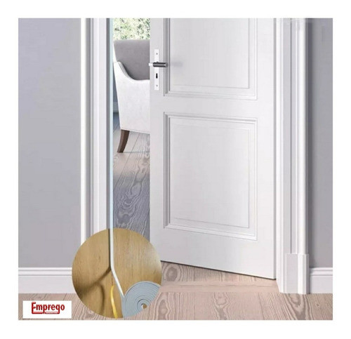 Burlete Puertas/ventanas Autoadhesivo Blanco 4x10mm(10mts) 1