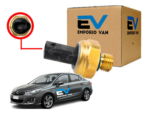 Sensor Pressao Oleo Para Citroen C4 Lounge 1.6 Thp 0