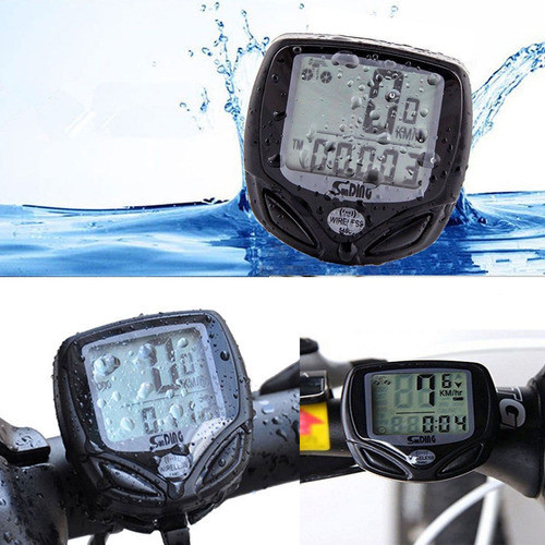 Inalámbrico Impermeable Lcd Digital Ciclo Moto Computadora B 1