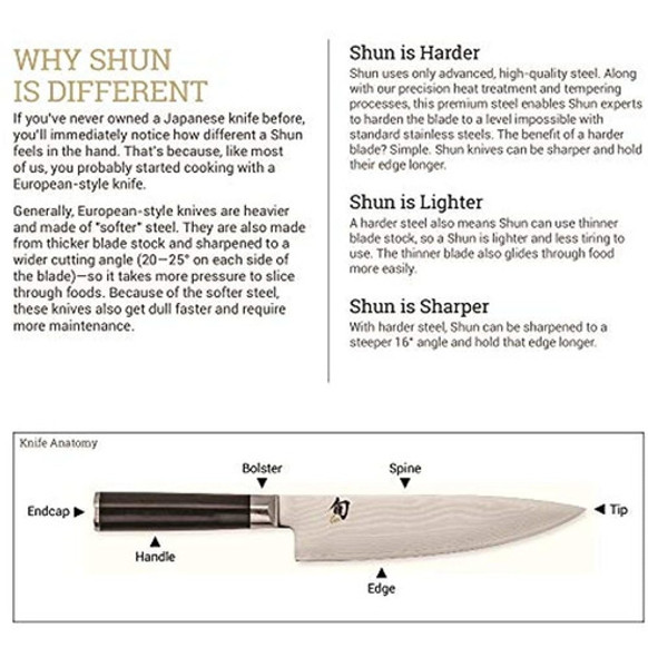 Shun Sora Cuchillo Utilitario De 6 Pulgadas Con Filo Vg10 Y 1